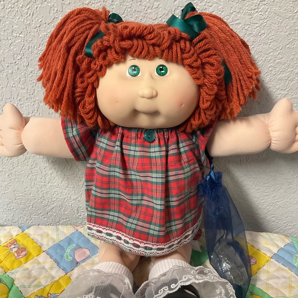 Cabbage Patch Kid 25th Anniversary Hard To Find HM#9 Red Hair Green Eyes 2008